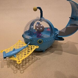 Blue and Yellow Kids Toy Submarine
